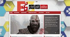 Desktop Screenshot of ctrlaltelite.se